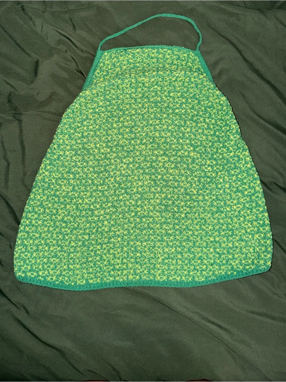 FP Beach Green Halter Top